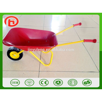 Brinquedo carrinho de mão WB0101 com bandeja de matel para carrinho de mão infantil